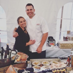 Chef Austin Perkins and Kelly Spaan from Nick's Cove