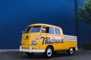 A VW truck is among theitems in Tallmook auction for farmers